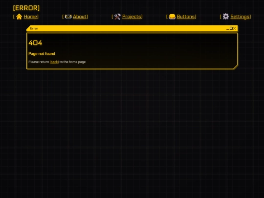 not_found screenshot