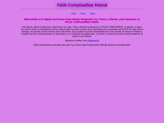 cumple screenshot