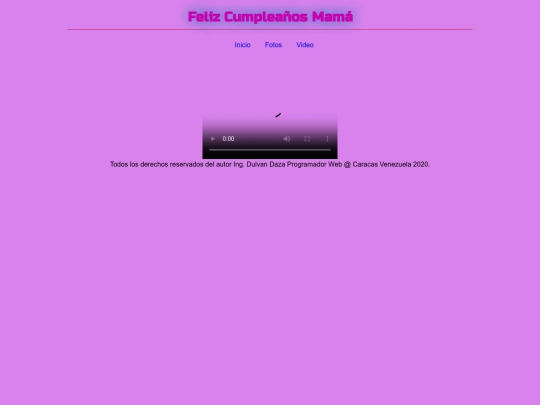 cumple/video screenshot