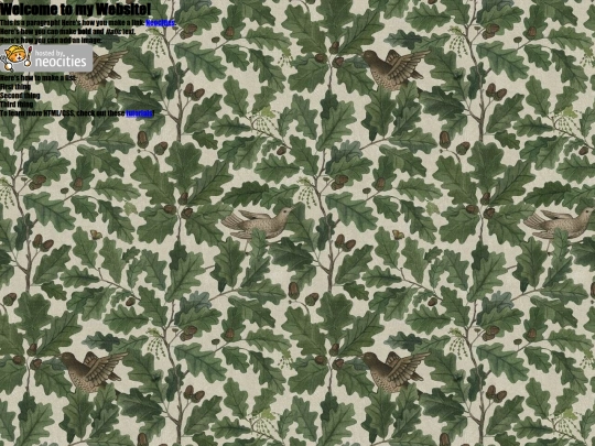 default screenshot