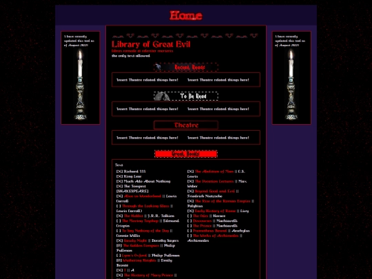 library screenshot