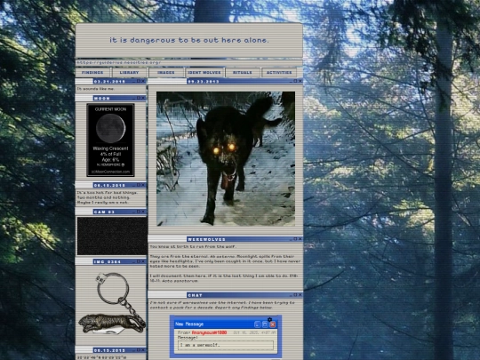 silva ciminia/werewolf forest screenshot
