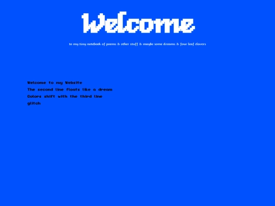 poem screenshot