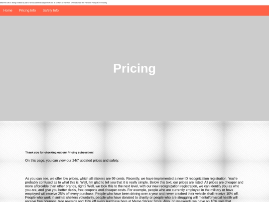 aboutusprice screenshot