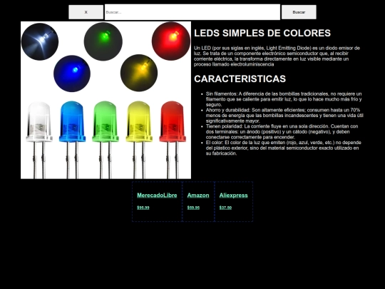 ComponenteLed screenshot