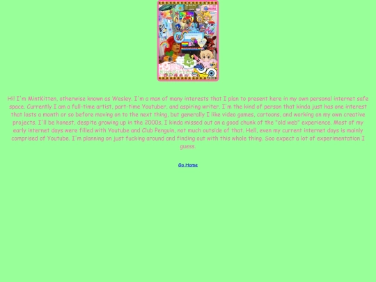 AboutMe screenshot