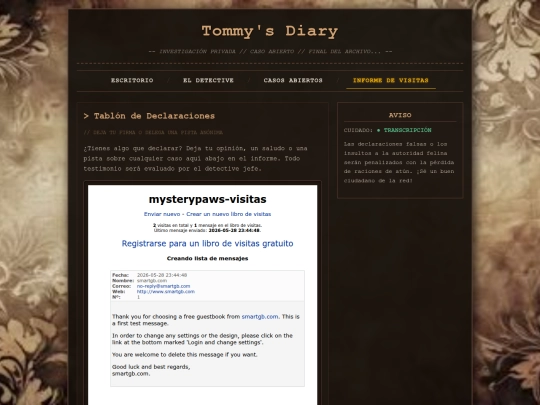 visitas screenshot