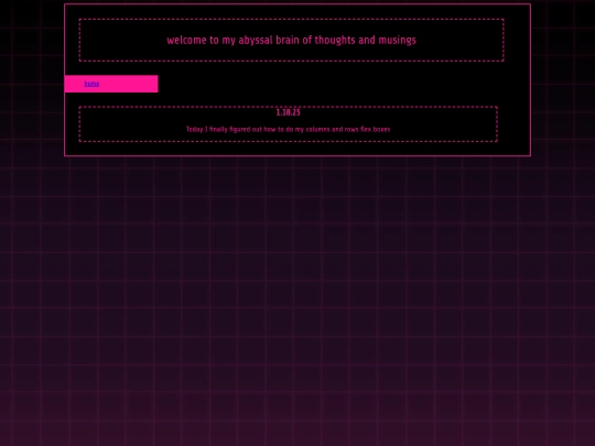 blog screenshot