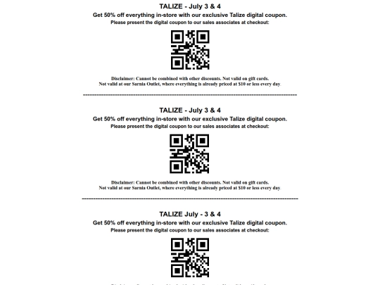 coupons screenshot