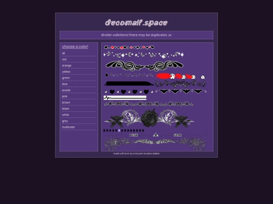 dividers screenshot