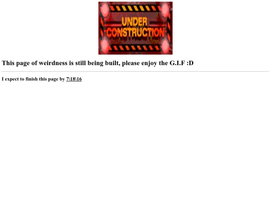 Underconstructionpage screenshot