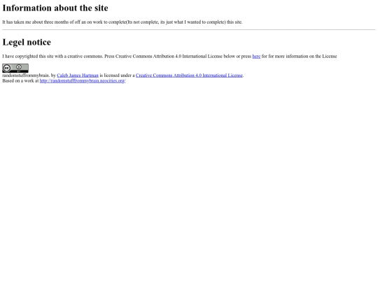 infoabout screenshot