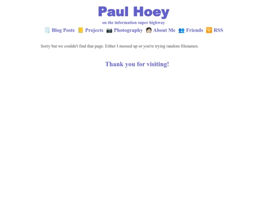 not_found screenshot