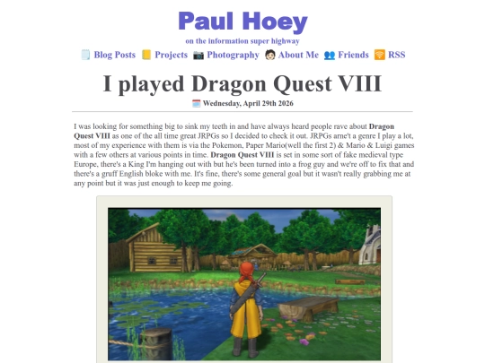 posts/i-played-dragon-quest-viii screenshot