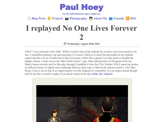 posts/i-replayed-no-one-lives-forever-2 screenshot