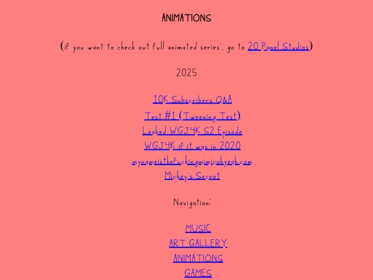 animations screenshot