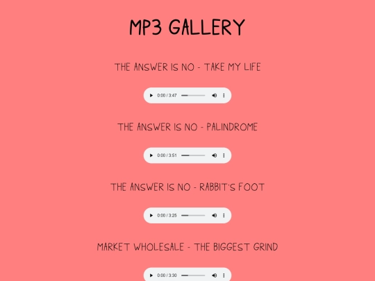 mp3 screenshot