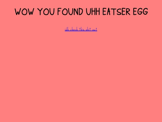 typicaleasteregg screenshot