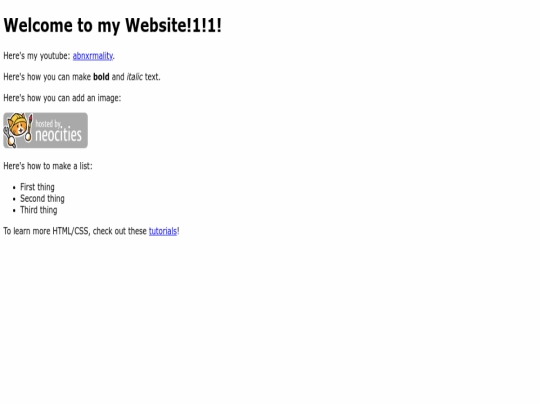 index screenshot
