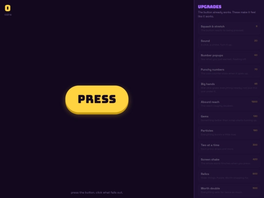 Games/juicebutton screenshot