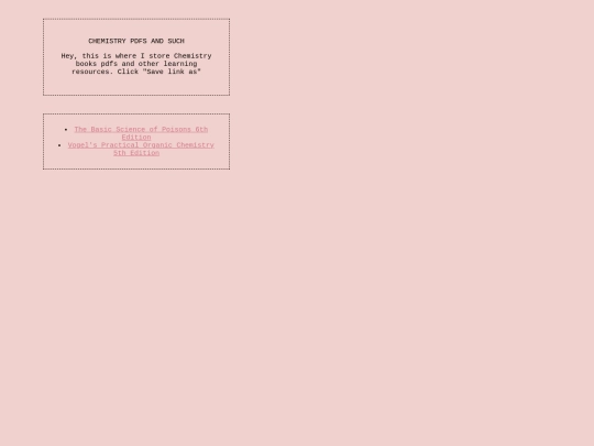 chemistry screenshot
