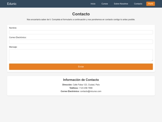 contact screenshot