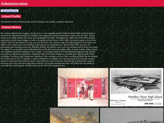hamilton/pages/1/administration screenshot