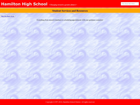 hamilton/pages/student_services screenshot