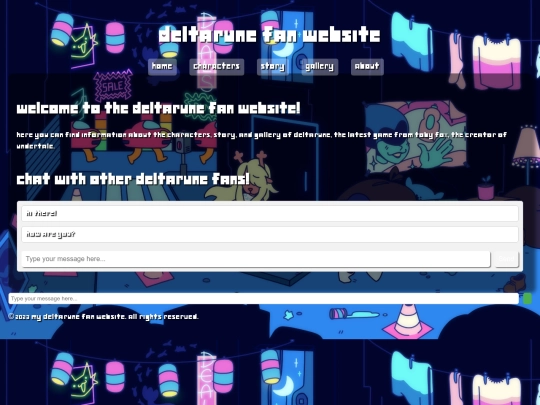 Chat screenshot