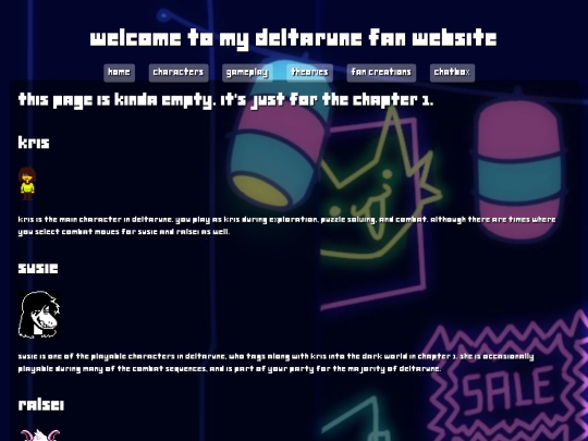 characters screenshot