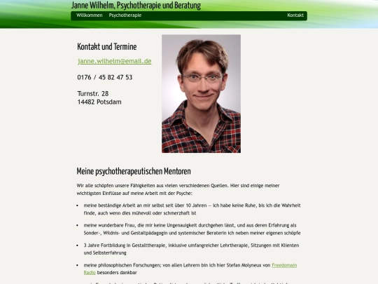 pages/about screenshot