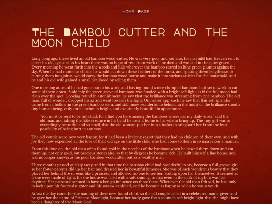 Japanese Fairy Tales/page1 screenshot