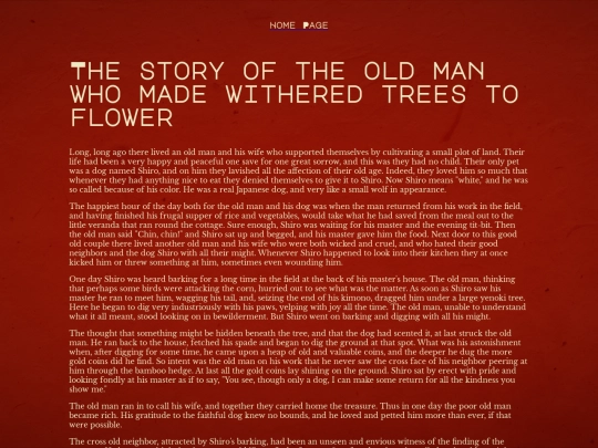 Japanese Fairy Tales/page2 screenshot