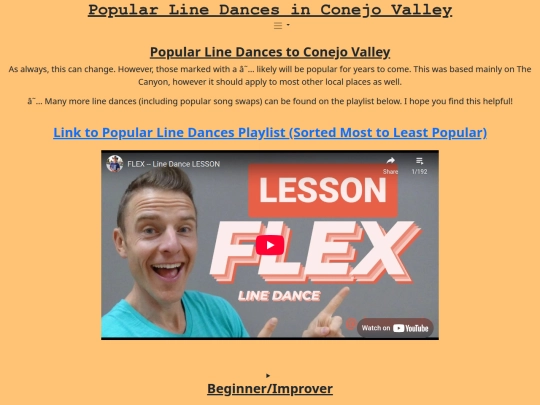 popularlinedances screenshot