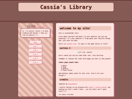 blog screenshot