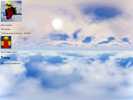 Echo screenshot
