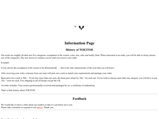 info screenshot