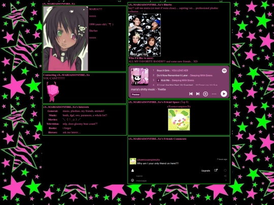 mariaspage screenshot