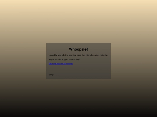 not_found screenshot