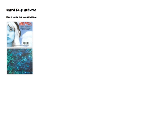 cd-collection screenshot