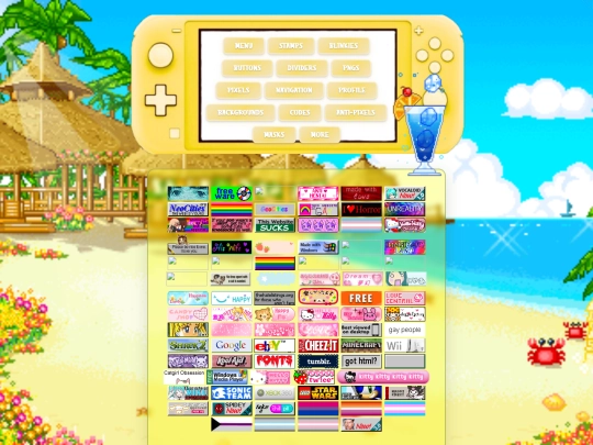 buttons screenshot