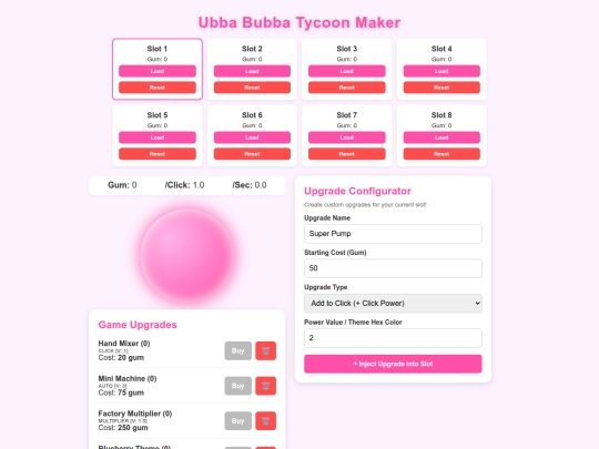 ubbamaker ios/ubba bubba tycoon clicker mobile screenshot