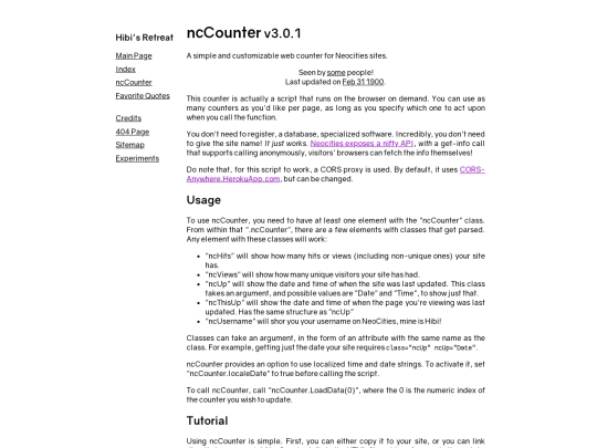 ncCounter screenshot