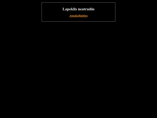 not_found screenshot