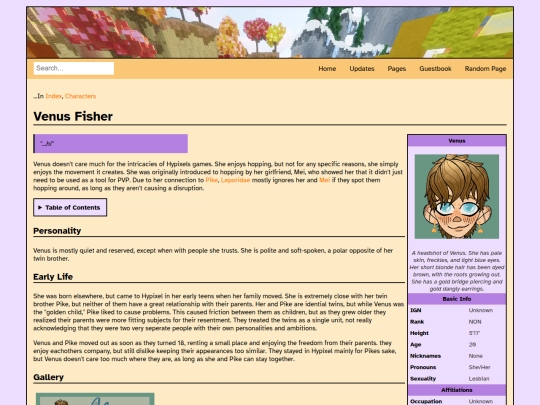 characters/venus screenshot