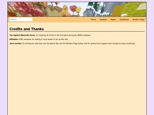 templates/credits screenshot