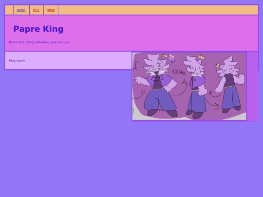 pages/KingInfo screenshot