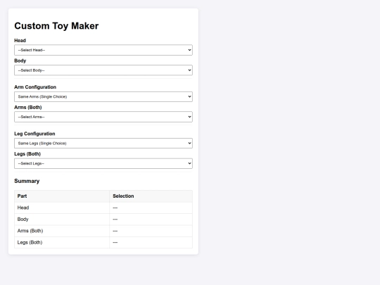 customtoydesigner screenshot