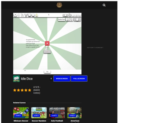 idledice screenshot