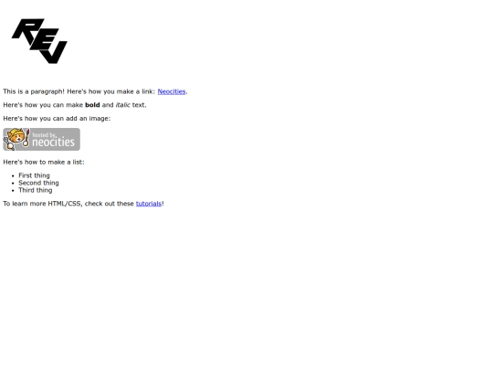 index screenshot